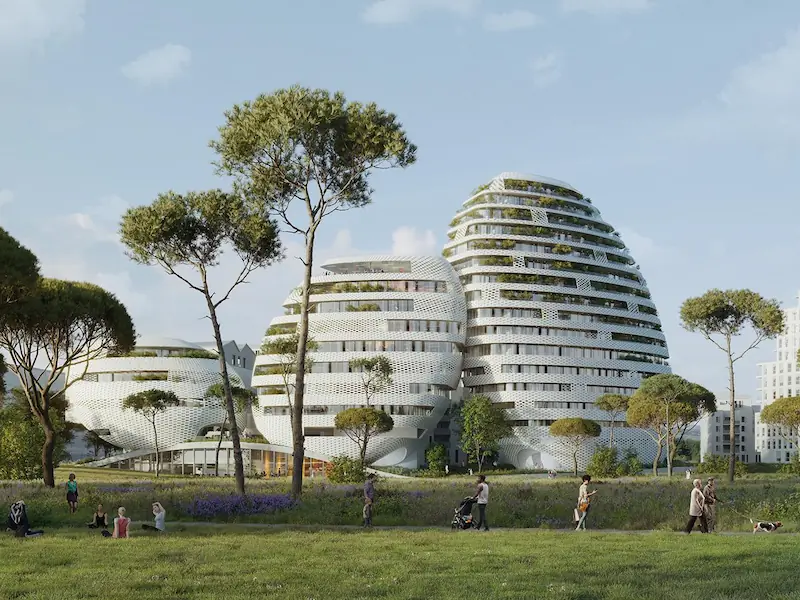 Quartier Port Marianne Montpellier – architecture contemporaine et espaces verts